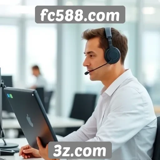 Suporte ao cliente no fc588.com