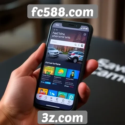 Desempenho do site fc588.com em dispositivos móveis
