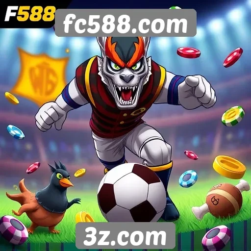 Análise do portfólio de jogos oferecidos no fc588.com