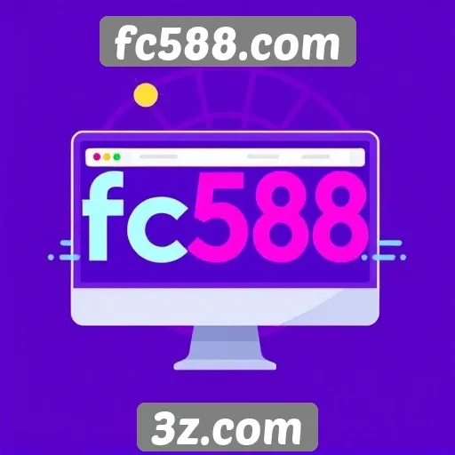 Análise da popularidade do site fc588.com