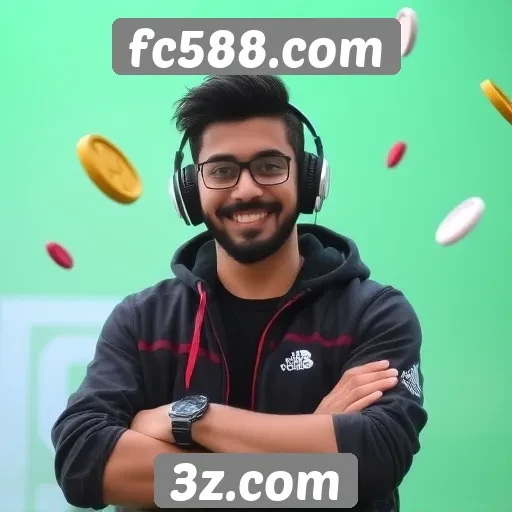 Experiência do usuário no site de jogos fc588.com